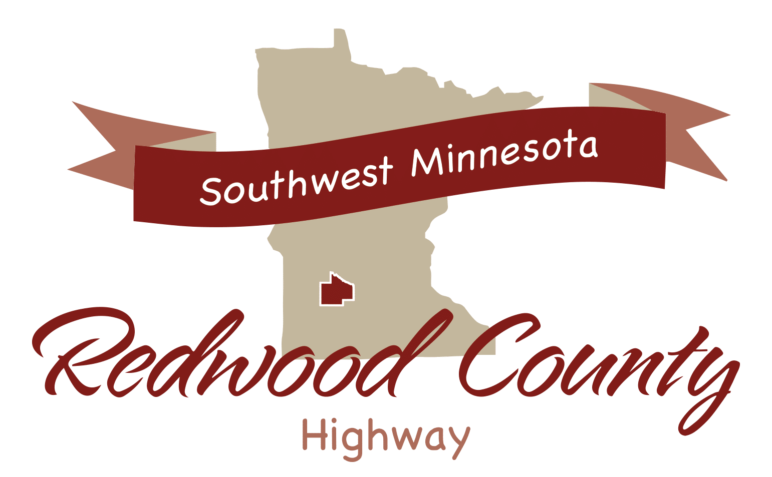 RedwoodCounty logo Highway
