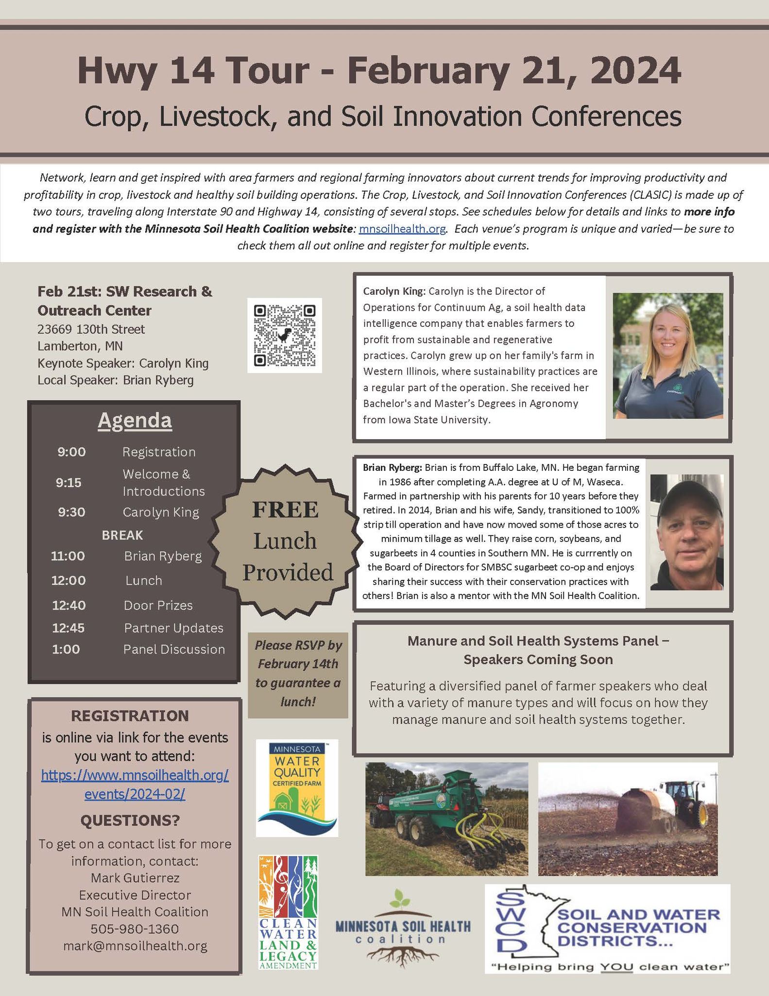 MN Soil Health Event Flyer Details